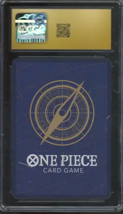 2025 One Piece Two Legends Secret Rare Silvers Rayleigh Pristine CGC 10 - Image 2