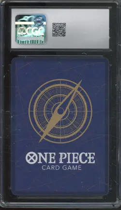 2025 One Piece Premium Booster Vol. 2 Uncommon Crocodile Gem Mint CGC 10 - Image 2