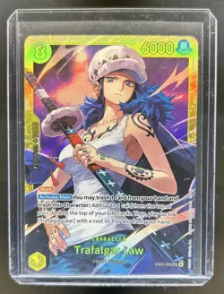 2026 One Piece Heroines Edition Trafalgar Law Secret Rare #EB03-062 - Image 1