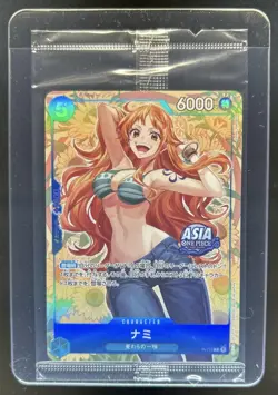 2025 One Piece Japanese Asia Mini Tin Nami Promo Sealed #P-112 - Image 1