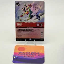 Disney Lorcana TCG Goofy - Klutzy Skier 216/204 Winterspell Epic - Image 1
