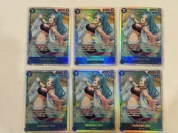 One Piece EB04-025 Nefeltari Vivi SR 6 Cards Lot English - Image 1