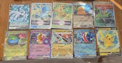 Pokemon *JUMBO* Card Lot Of 10 sought after Oversized Cards - NM/LP Condition! - Image 1