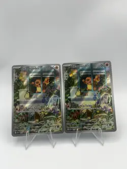 (2) Charmander - 044 Sv: Scarlet & Violet Promo Card Light Played (Send Offers) - Image 1