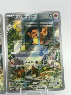 (2) Charmander - 044 Sv: Scarlet & Violet Promo Card Light Played (Send Offers) - Image 3