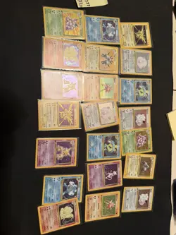 pokemon cards first edition holos french german - Image 1