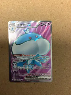 Jellicent Ex 160/086 SV: White Flare Full Art Pokemon Card - Image 1