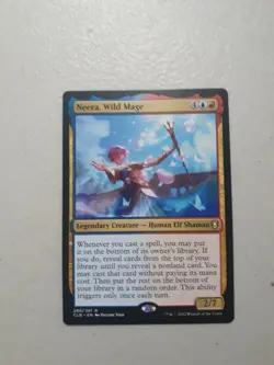 1x Neera, Wild Mage (288) Battle for Baldur's Gate CLB MTG Magic NM - Image 1