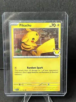 Pikachu (Pokemon Day 2026) 051/162 Miscellaneous Cards & Products Holo - Image 1