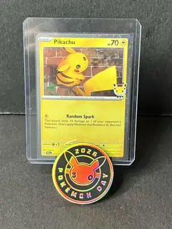 Pikachu (Pokemon Day 2026) 051/162 Miscellaneous Cards & Products Holo - Image 3