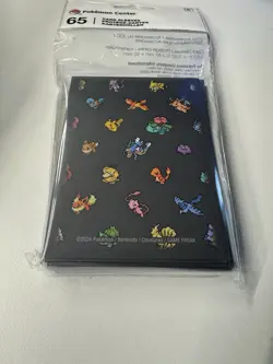 Pokemon Pixels Card Sleeves (65 Sleeves) Pokemon Center TCG New Sealed - Image 2