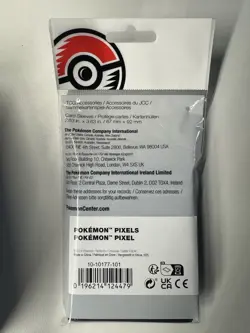 Pokemon Pixels Card Sleeves (65 Sleeves) Pokemon Center TCG New Sealed - Image 3