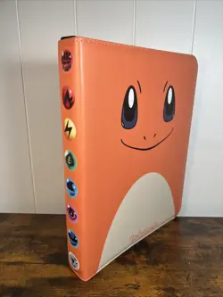 Pokemon Card Binder Trading card 35 Pages Removable - Image 1