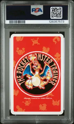 1996 POKEMON RED VERSION PLAYING CARDS 2 OF CLUBS #075 GRAVELER PSA 10 - Image 2