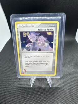 Rocket's Admin. (CLC) 025/034 Trading Card Game Classic Holo - Image 1