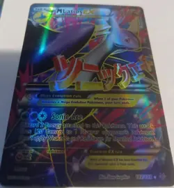 Pokemon TCG M Latios EX XY Roaring Skies Full Art Ultra Rare Card 102/108 - Image 1