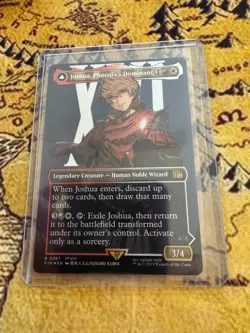 Joshua, Phoenix's Dominant #397 NM Borderless Foil MTG Final Fantasy - Image 1