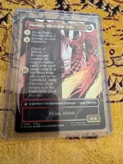 Joshua, Phoenix's Dominant #397 NM Borderless Foil MTG Final Fantasy - Image 2