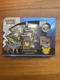 Pokemon Celebrations Deluxe Pin Collection Trading Card Game 820650809422 - Image 1