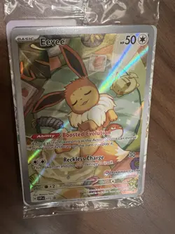Eevee - Pokemon Center Scarlet & Violet Promo Cards Holo SEALED - Image 5