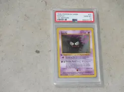 1999 POKEMON GAME GASTLY 1ST EDITION CARD #50 GRADED PSA 10 POKEMON - Image 1