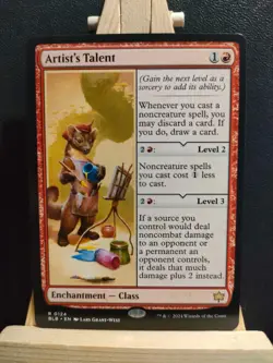 Artist's Talent - Bloomburrow - Rare - NM (see pics) - Image 1
