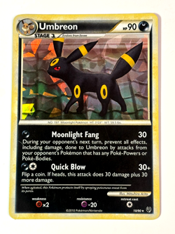 Umbreon - 10/90 - Cracked Ice Holo - NM - Deck Ex Pokemon Card - Image 1