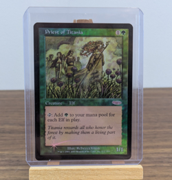 Priest Of Titania Foil B FNM Promo Holo Friday Night Magic Gathering MTG Card - Image 2