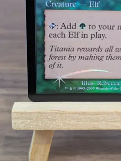 Priest Of Titania Foil B FNM Promo Holo Friday Night Magic Gathering MTG Card - Image 5