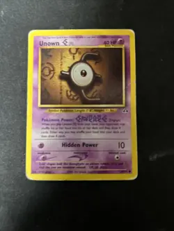 Unown e 67/75 Neo Discovery Unlimited Pokemon Card D1 - Image 1