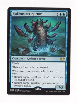 Magic the Gathering Innistrad Crimson Vow #63 Hullbreaker Horror - Image 1