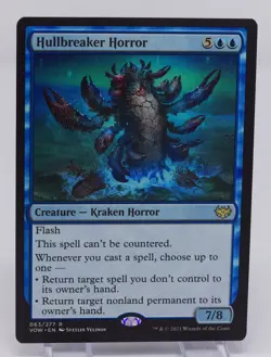 Magic the Gathering Innistrad Crimson Vow #63 Hullbreaker Horror - Image 3