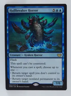 Magic the Gathering Innistrad Crimson Vow #63 Hullbreaker Horror - Image 5