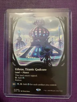 Uthros, Titanic Godcore (Borderless) Edge of Eternities Regular - Image 1