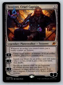 Tezzeret, Cruel Captain Edge of Eternities Regular - Image 1