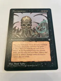 Magic: The Gathering - Necropotence - Ice Age - Image 1