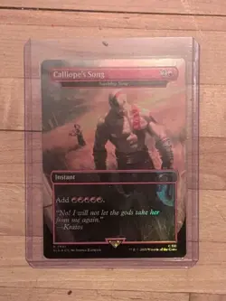 God Of War Secret Lair - Calliope's Song ( Seething Song) - PACK FRESH FOIL - Image 1