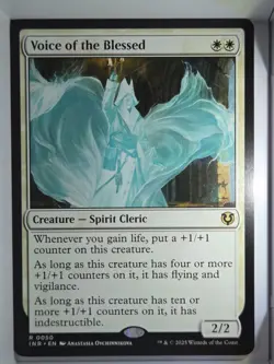 Voice of the Blessed - R50 - MTG - Innistrad Remastered (INR) - Image 1
