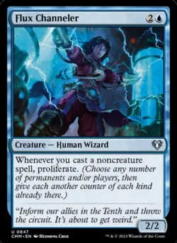 MTG Flux Channeler U 0847 NM - Commander Masters - Image 1