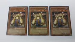 3x GRANMARG THE ROCK MONARCH GLD2-EN009 LIMITED ED COMMON YUGIOH NM / UNPLAYED - Image 1