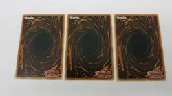 3x GRANMARG THE ROCK MONARCH GLD2-EN009 LIMITED ED COMMON YUGIOH NM / UNPLAYED - Image 2