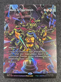 Waves of Aggression (Borderless) PZA Source Material 13 NM - Image 1