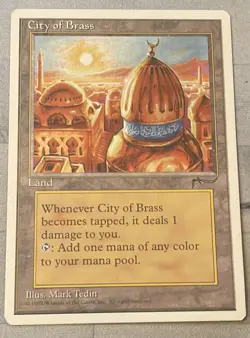 City Of Brass - Chronicles - MTG Magic The Gathering - Image 1