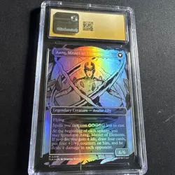 Avatar Aang (Borderless) Avatar: The Last Airbender Foil PRISTINE 10 - Image 2