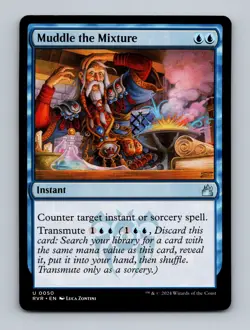 Muddle the Mixture Ravnica Remastered Non-Foil MTG NM - Image 1