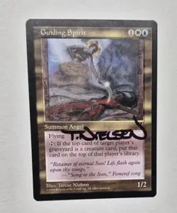 Unplayed NM MTG Guiding Spirit SIGNED Visions TERESE NIELSEN VINTAGE EDH CUBE - Image 1