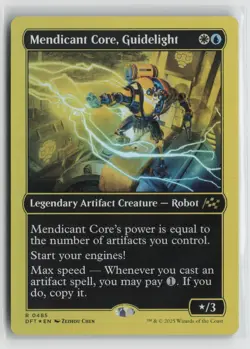 Mendicant Core, Guidelight 0485 First-Place Foil Aetherdrift DFT MTG Magic - Image 1
