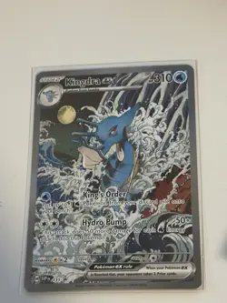 Pokemon TCG Scarlet and Violet Black Star Promo Kingdra EX 131 NM - Image 1