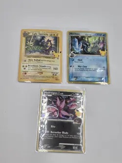 Pokemon Celebrations Promo Set SWSH 136/137/138 Mimikyu Hydreigon Toxtricity - Image 1