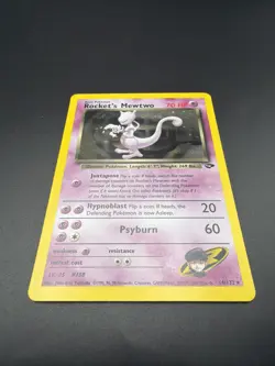 Rocket's Mewtwo - Holo - 14/132 Gym Challenge - Pokemon TCG - 2000 - Image 5